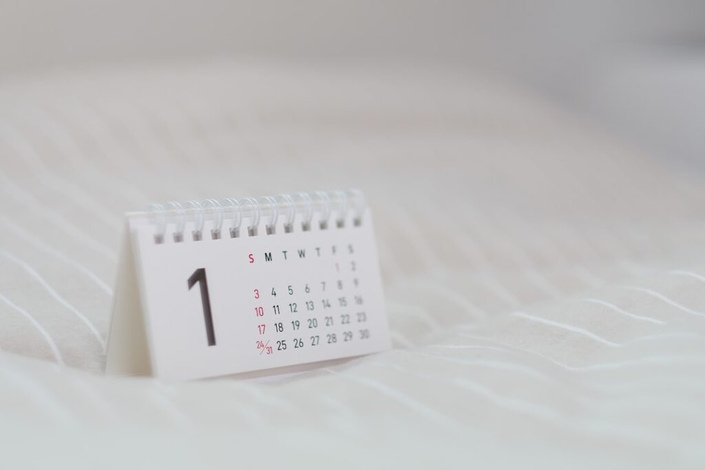 Photo Content Calendar
