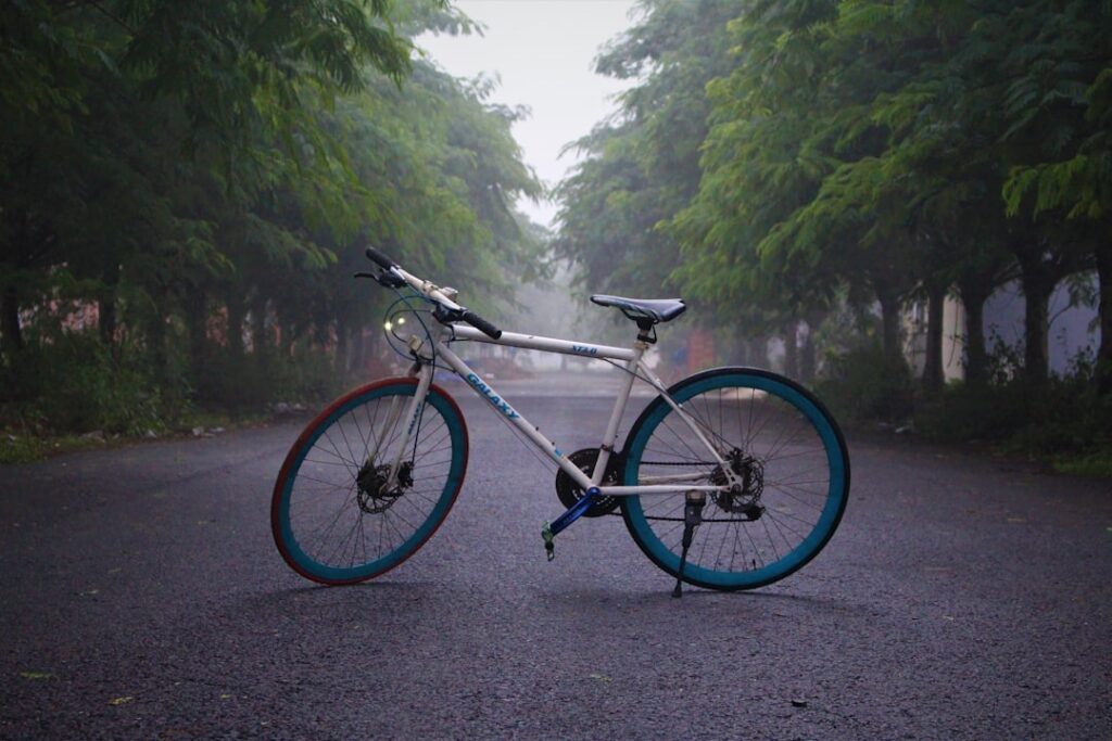 Photo Influencer with bike