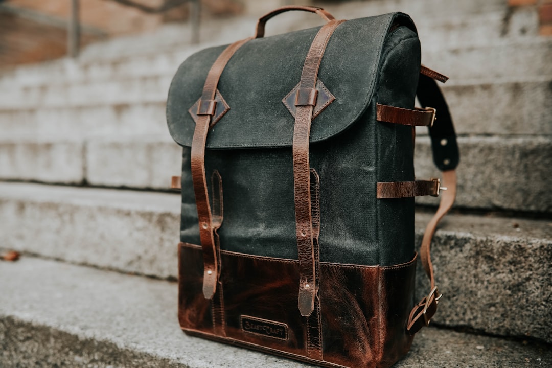 Photo Leather bag