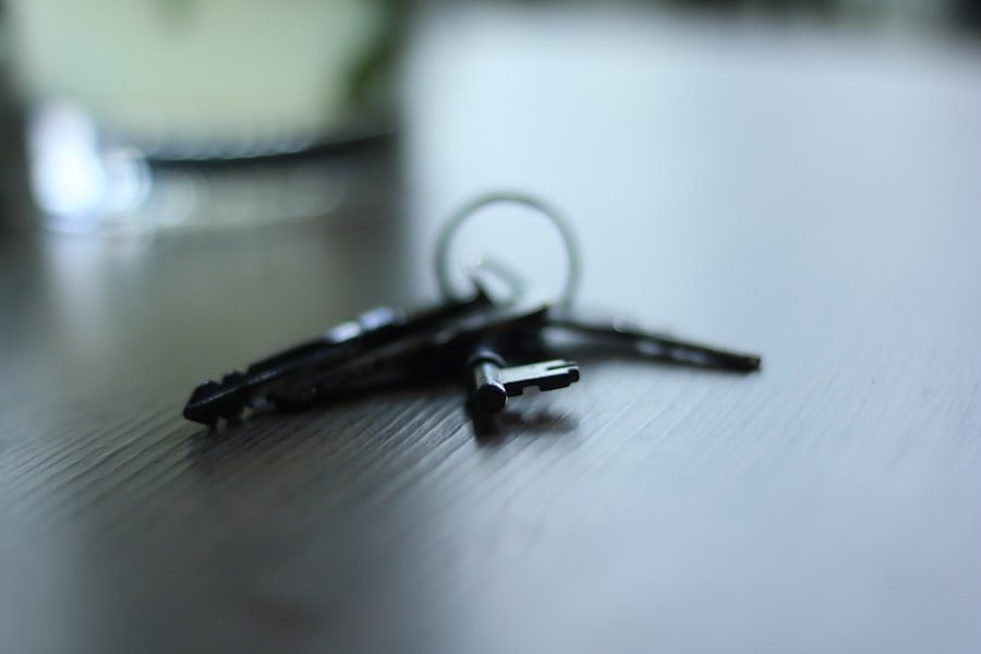 Influencer with keys