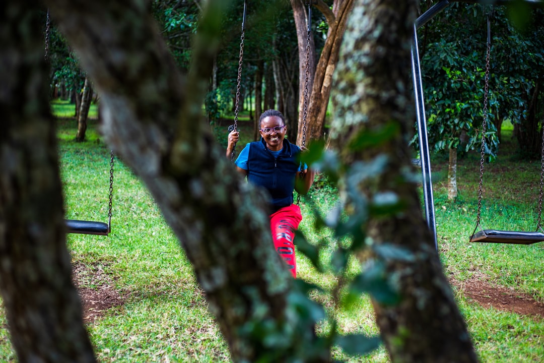 Photo Playground Swing