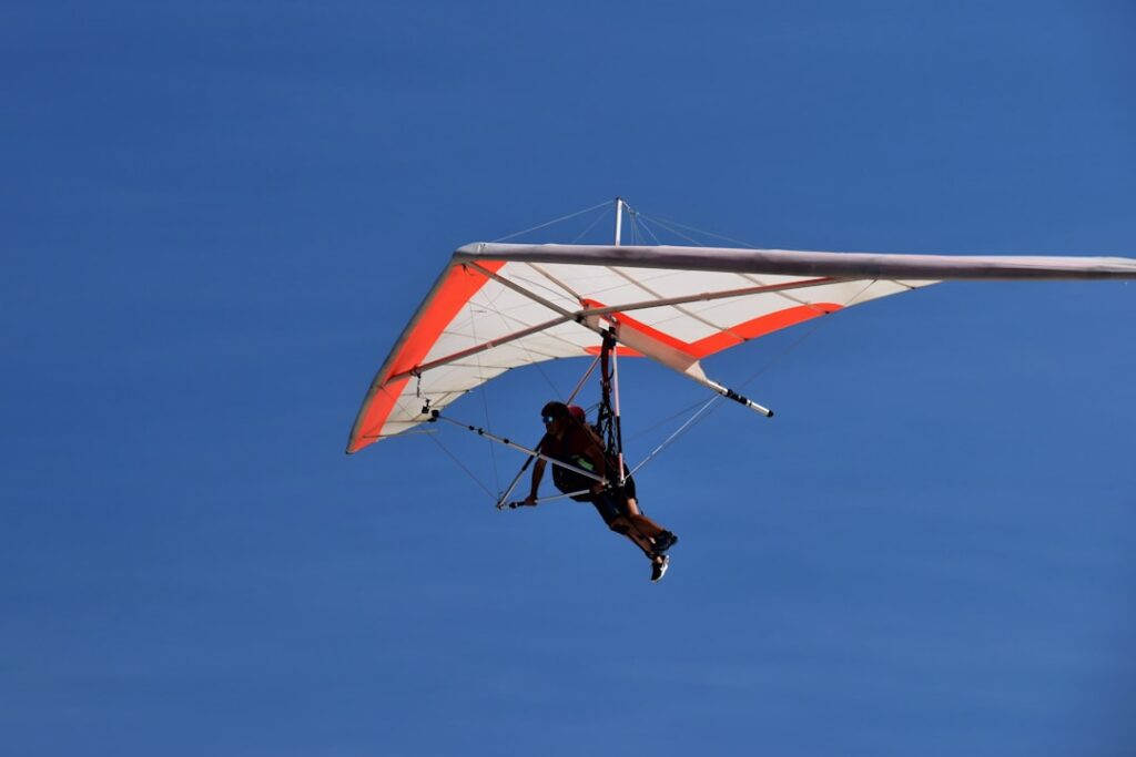 Photo Paragliding influencer