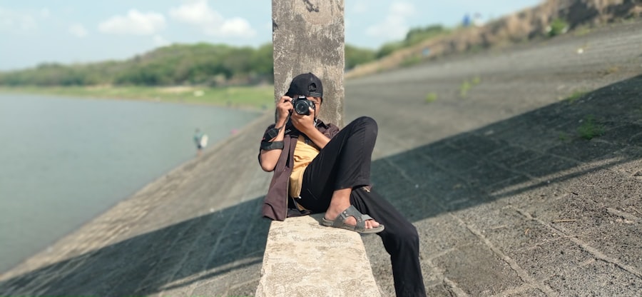 Photo Influencer posing